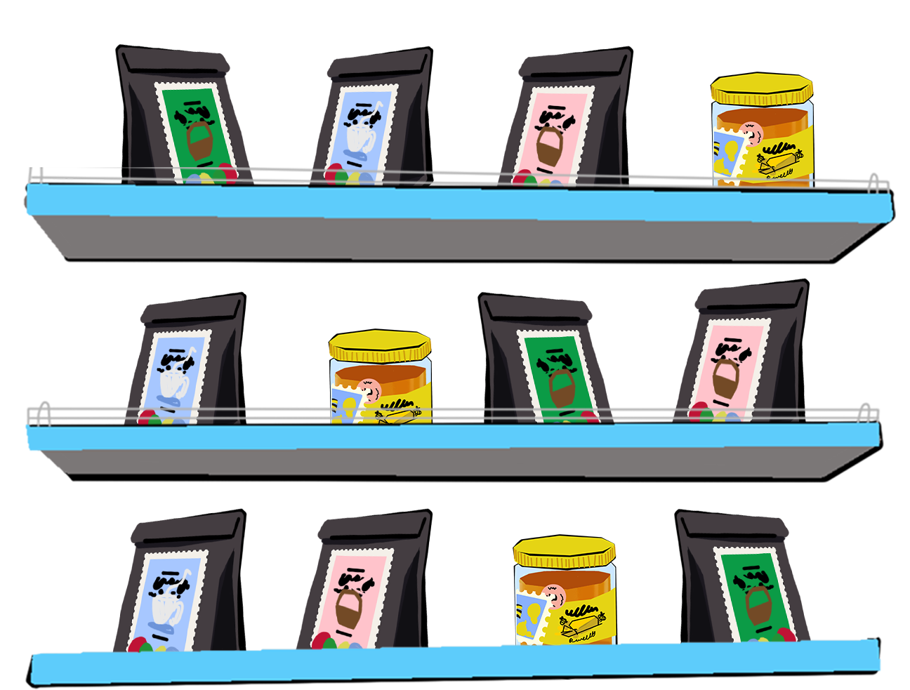 Let's stock our Shelves