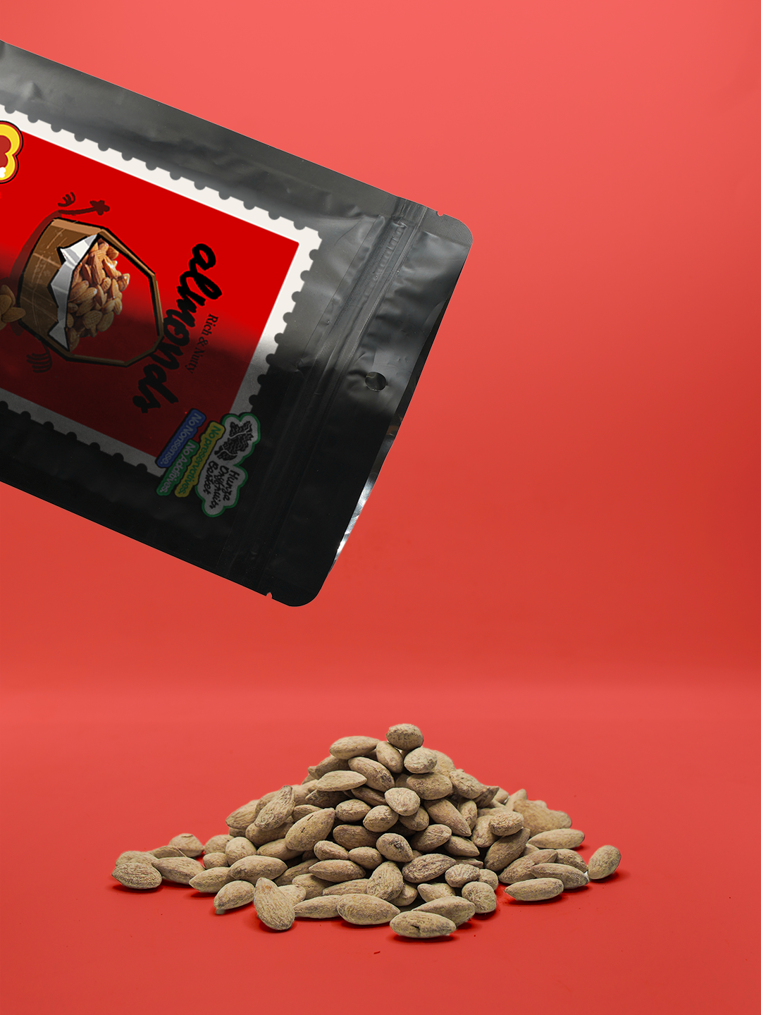 Roasted Salted Almonds (Namkeen Badam)